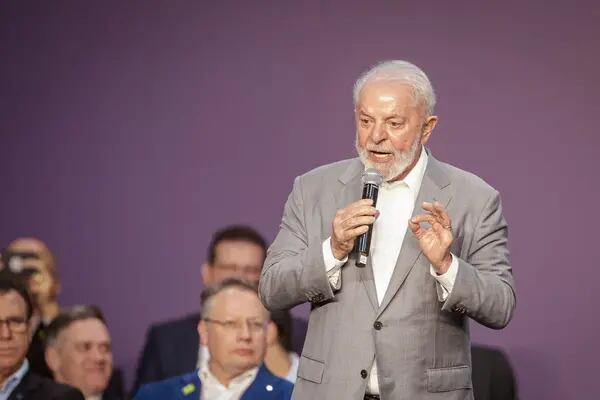 O presidente Luiz Inacio Lula da Silva em evento no começo do mês: críticas ao ataque de Israel na Faixa de Gaza