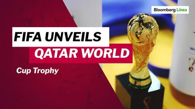 FIFA Unveils Qatar World Cup Trophydfd