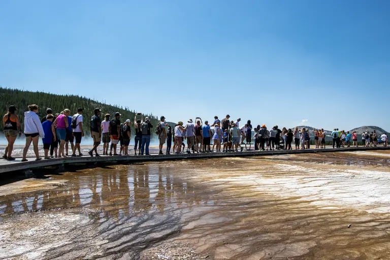 Yellowstone tem número recorde de visitantesdfd