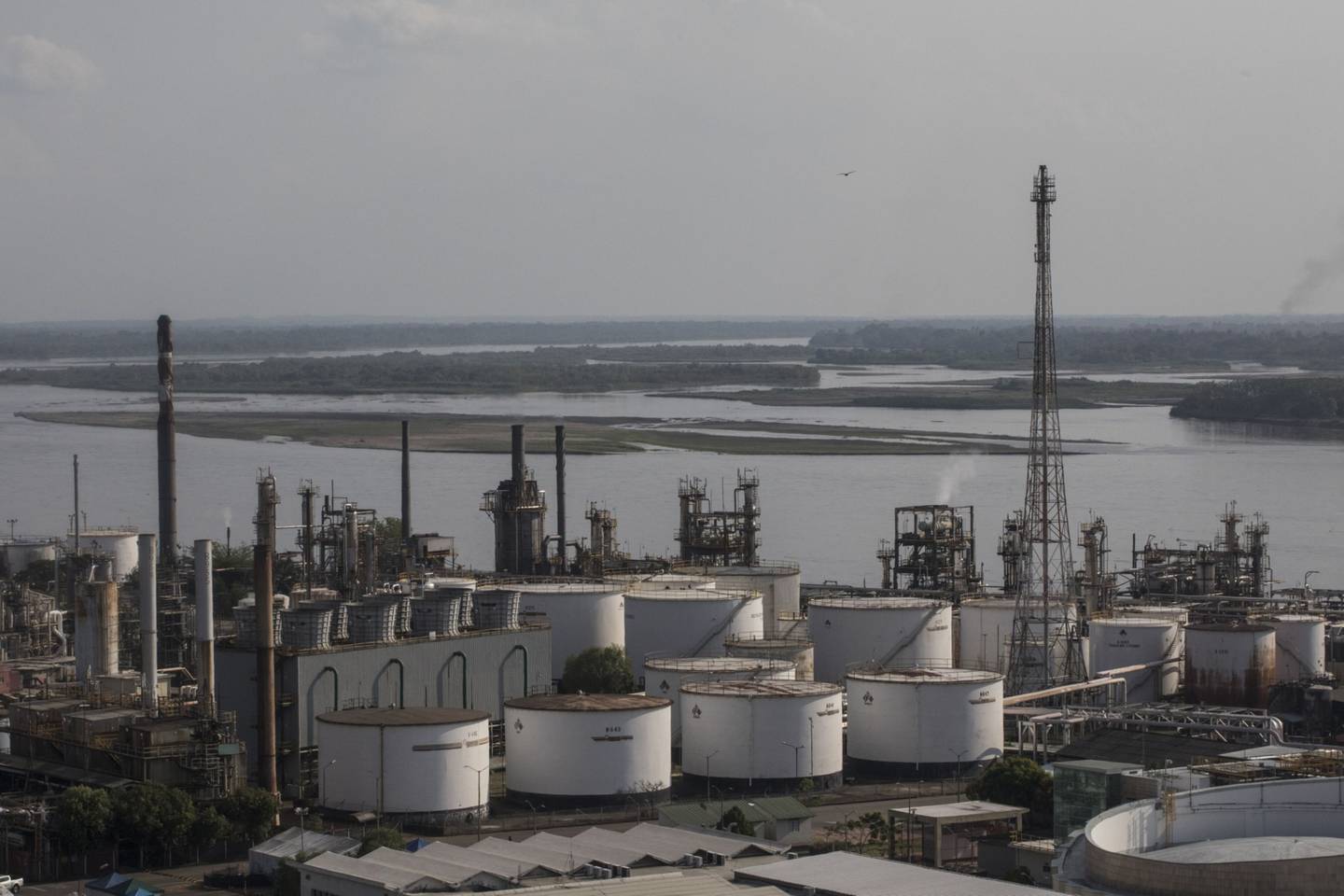 La refinería de Ecopetrol Barrancabermeja en Barrancabermeja, Colombia, el martes 15 de febrero de 2022.