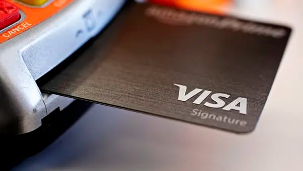 Ganancia de Visa aumenta un 17% a medida que crece el gasto en tarjetas de créditodfd
