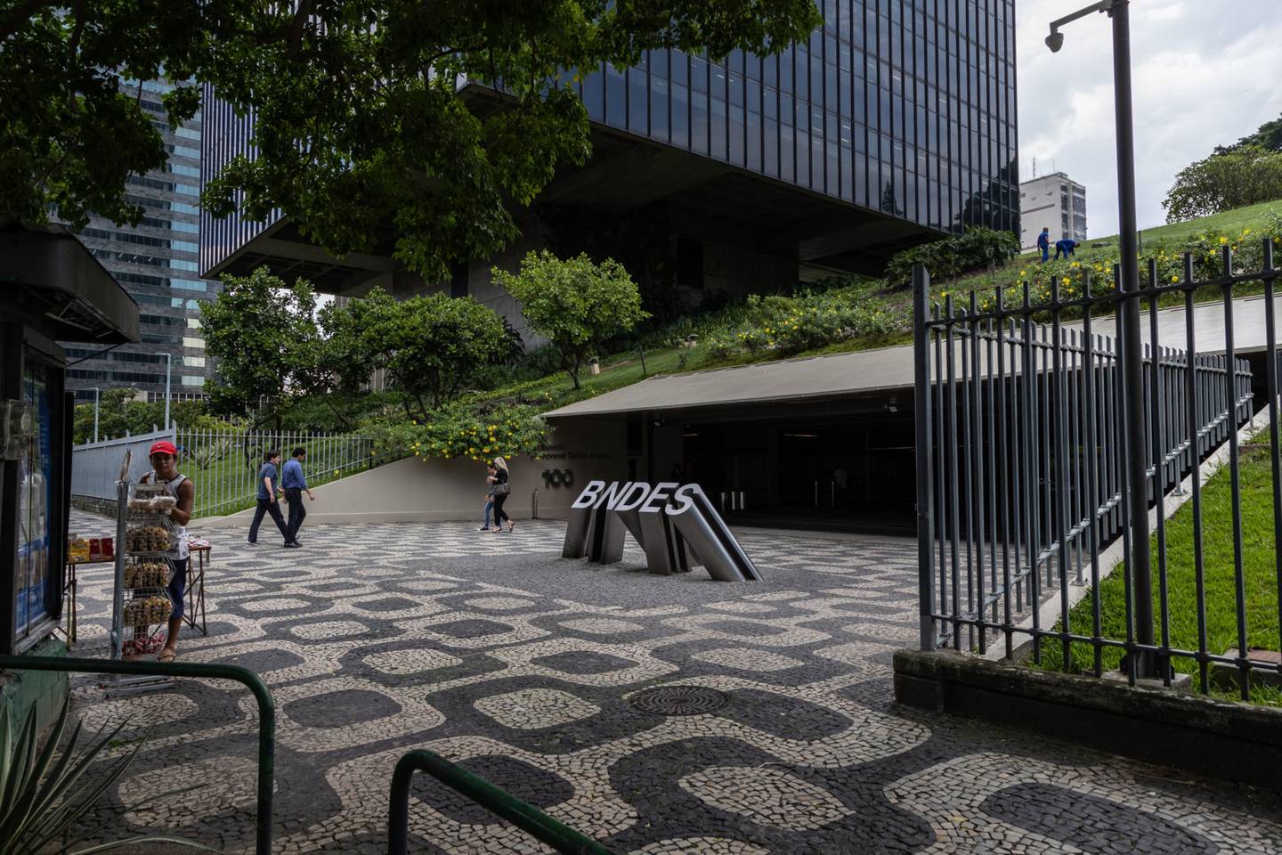 Sede del Banco Nacional de Desarrollo Económico y Social (BNDES) en Río de Janeiro.