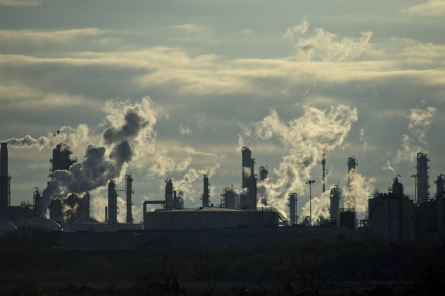 Una refinería de Valero Energy Corp. en Corpus Christi, Texas, Estados Unidos.