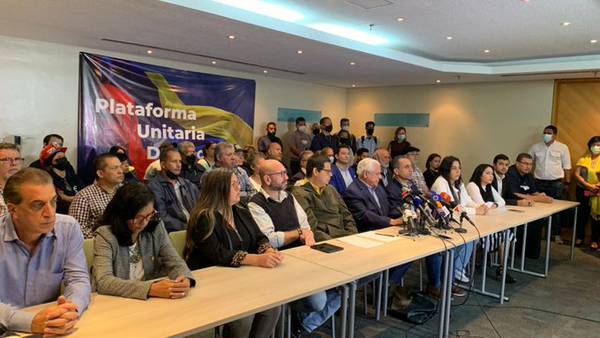 Primarias de la oposición venezolana se efectuarán en 2023 con una convocatoria abiertadfd