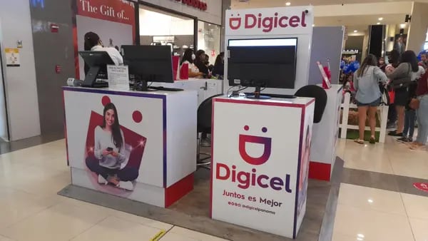 Punto de venta y atención al cliente de Digicel en Panamá