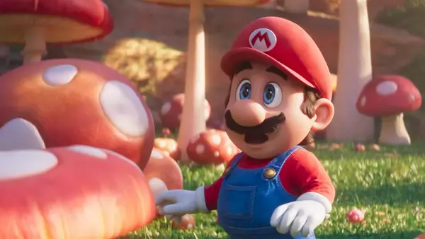 Imagen de la película de Super Mario