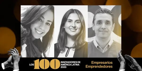 Los empresarios y emprendedores en la lista de los 100 innovadores de Bloomberg Línea