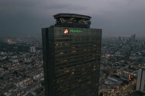 Pemex HQ in Mexico City. Photographer: Luis Antonio Rojas/Bloomberg