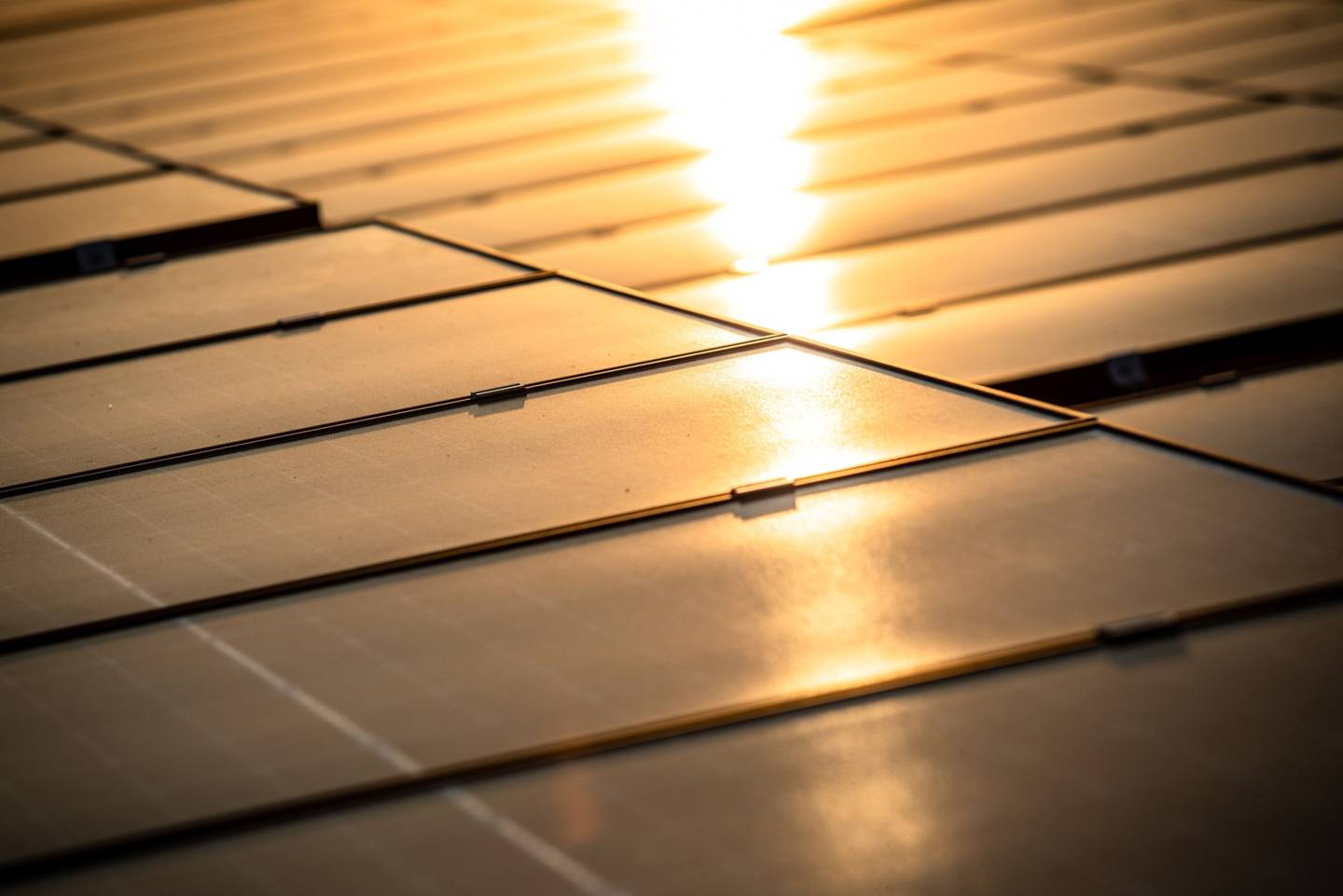 Paneles solares, instalados por Sud Energies Renovables SL, reflejan la luz del sol de la tarde desde el techo de una gasolinera Oil Prix en Sant Joan Despi, España, el lunes 24 de febrero de 2020. España instaló 5.048 megavatios de proyectos solares fotovoltaicos en 2019. Fotógrafo: Ángel García/Bloomberg