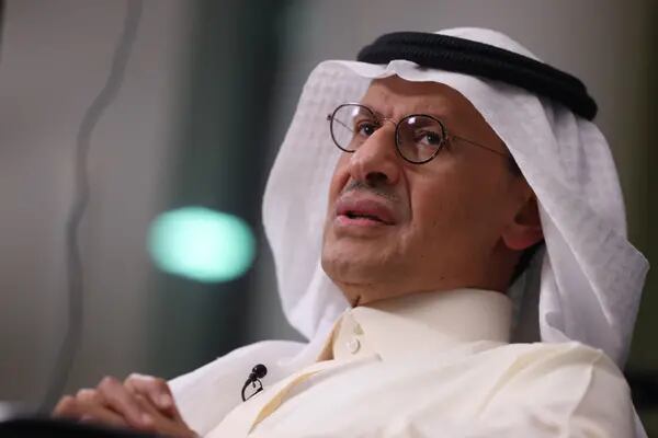 Abdulaziz bin Salman, ministro de Energia da Arábia Saudita, em entrevista para a Bloomberg Television