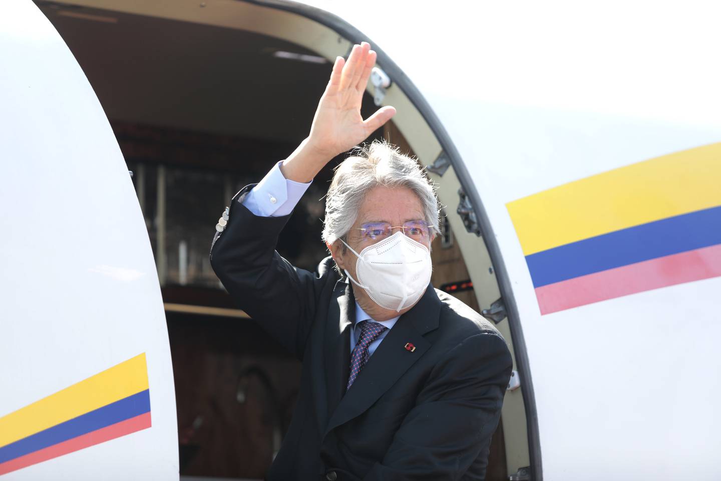 El presidente Guillermo Lasso partió desde Quito este miércoles.