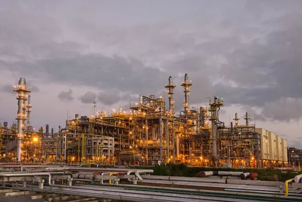 The Abreu e Lima refinery in Pernambuco (Photo: Petrobras)