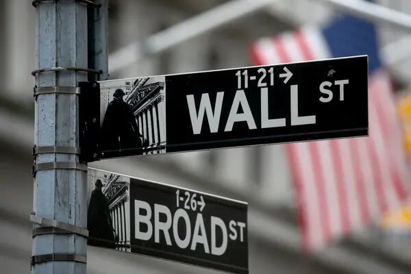 Placa de Wall Street