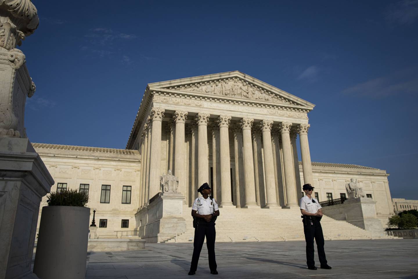 Suprema Corte de EE.UU. en Washington, D.C. Fotófrafo: Al Drago/Bloomberg