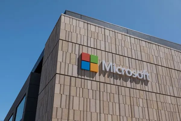 A Microsoft Campus Ahead Of Earnings Figures