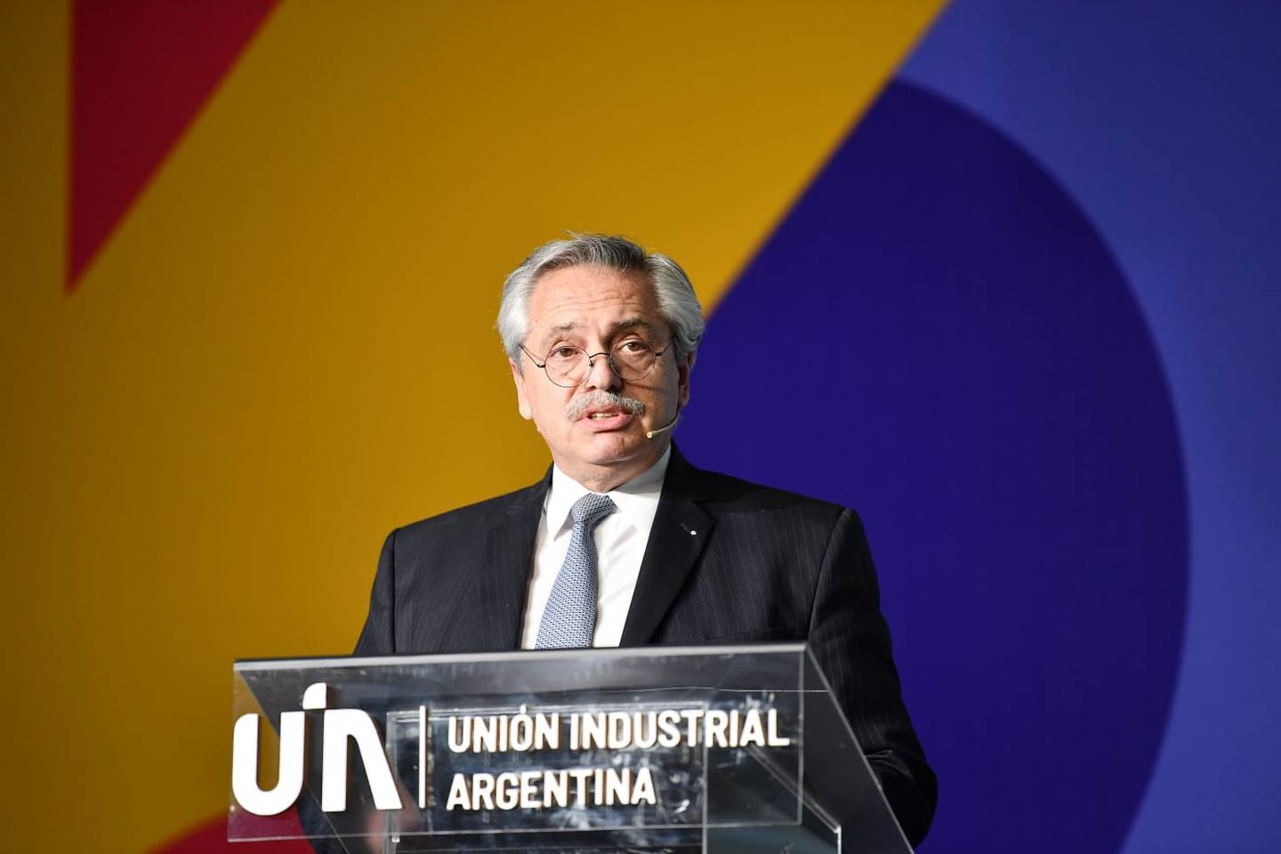 El Presidente argentino participó de la conferencia industrialdfd