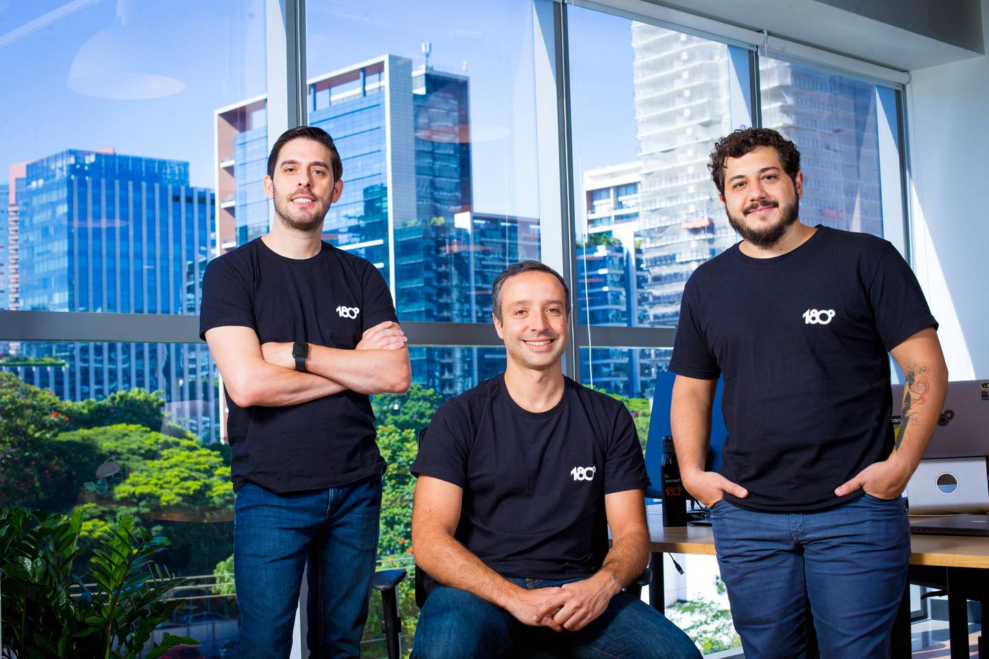 Founders of 180 Seguros: Alex Korner, Mauro D'Ancona and Franco Lamping