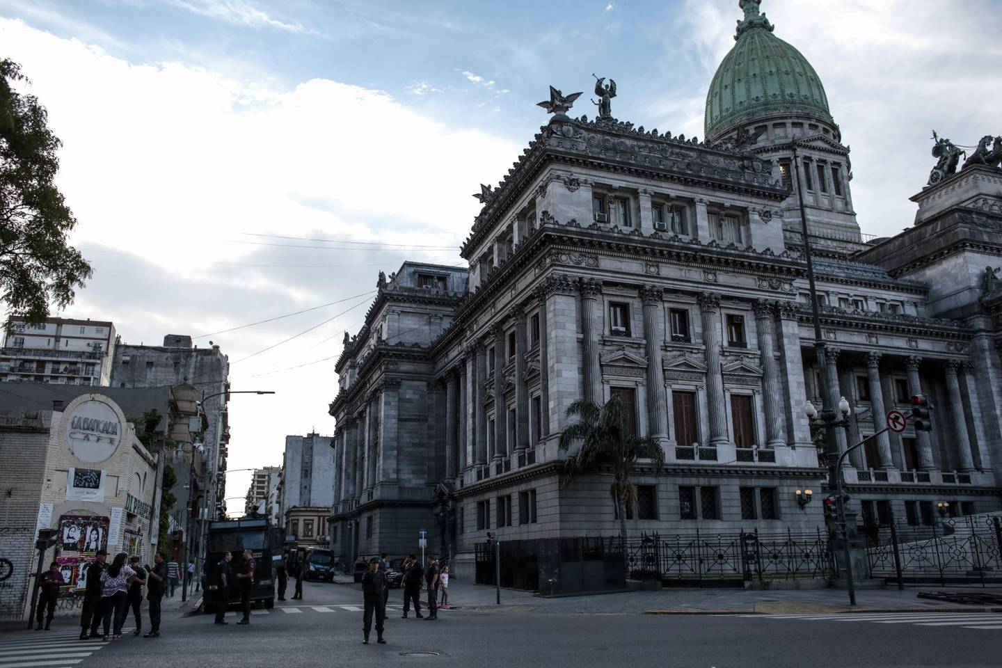 El edificio del Congreso Nacional en Buenos Aires, Argentina, el viernes 30 de noviembre de 2018.