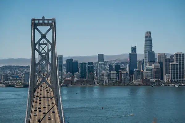 San Francisco, home of Benchmark, a venture capital fund that has hired Brazil's Victor Lazarte as a general partner.