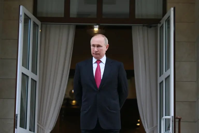 Vladimir Putin in 2021. Photographer: Vladimir Smirnov/AFP/Getty Imagesdfd
