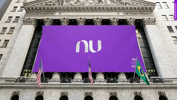 Nu Holdings comienza a cotizar en la bolsa de valores de Nueva York este 9 de diciembre.