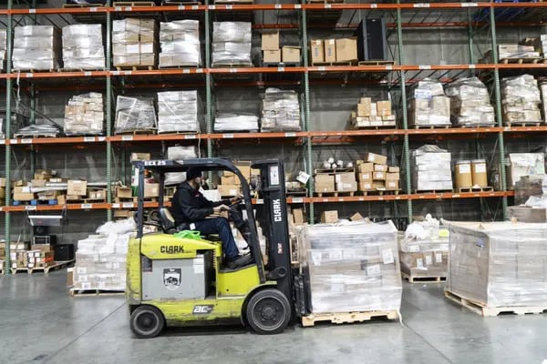 Inside A Woodland Group Fulfillment And Distribution Center Ahead Of Wholesale Inventories