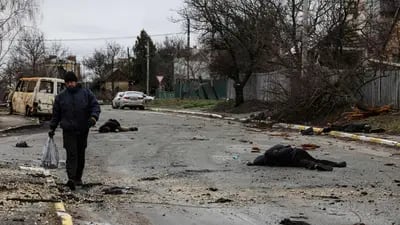 Rússia afirma que imagens do massacre na cidade são falsas