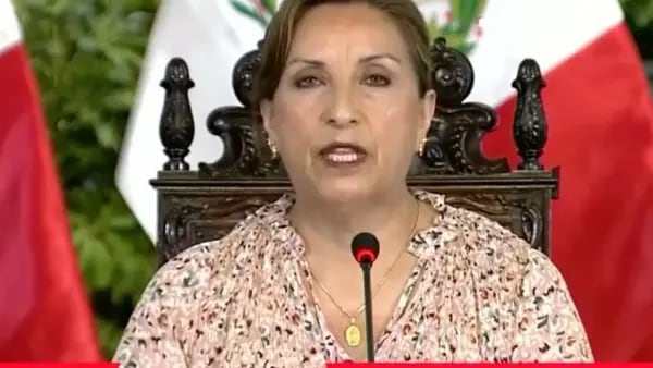 Presidenta Boluarte ante fuertes protestas en Lima: “El gobierno está firme”dfd