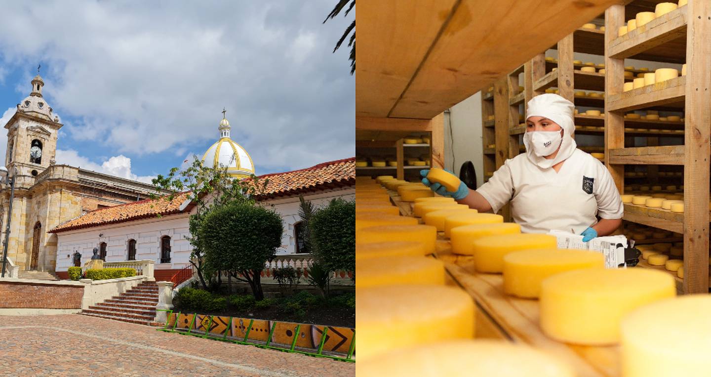 Este municipio campesino sustenta su economía en el turismo y en la producción agrícola y de lácteos, entre ellos, la del queso Paipa.