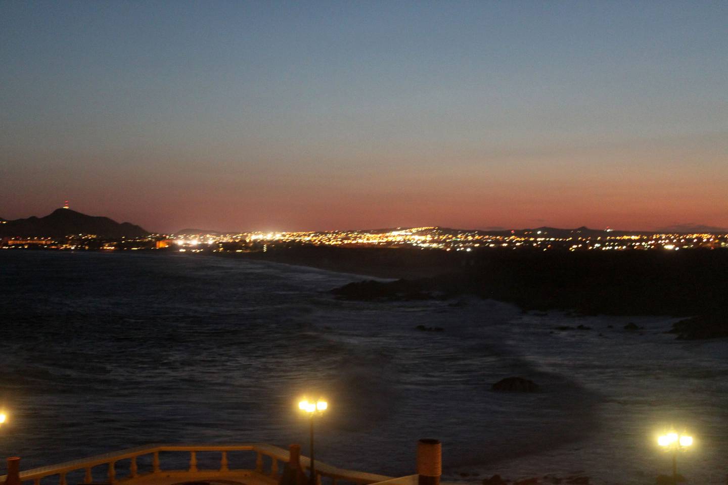 The view from "Sunset da Mona Lisa" is shown in Los Cabos, Baja California Sur.dfd
