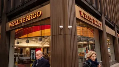 As ações da Wells Fargo, com sede em São Francisco, caíram 19% este ano; nesta manhã, a queda chegou a 3,4%, para US$ 37,42