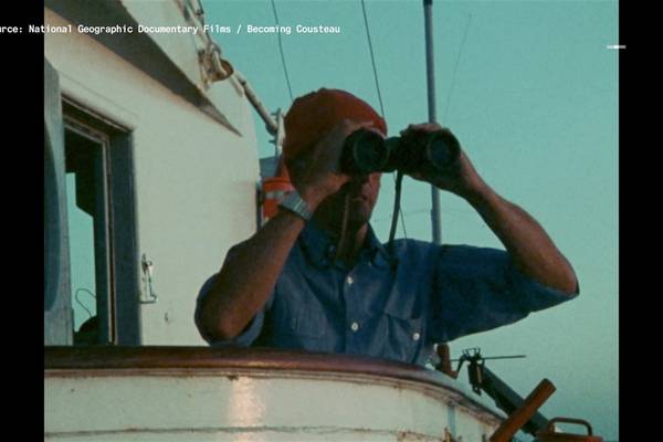 Detrás del documental "Becoming Cousteau"