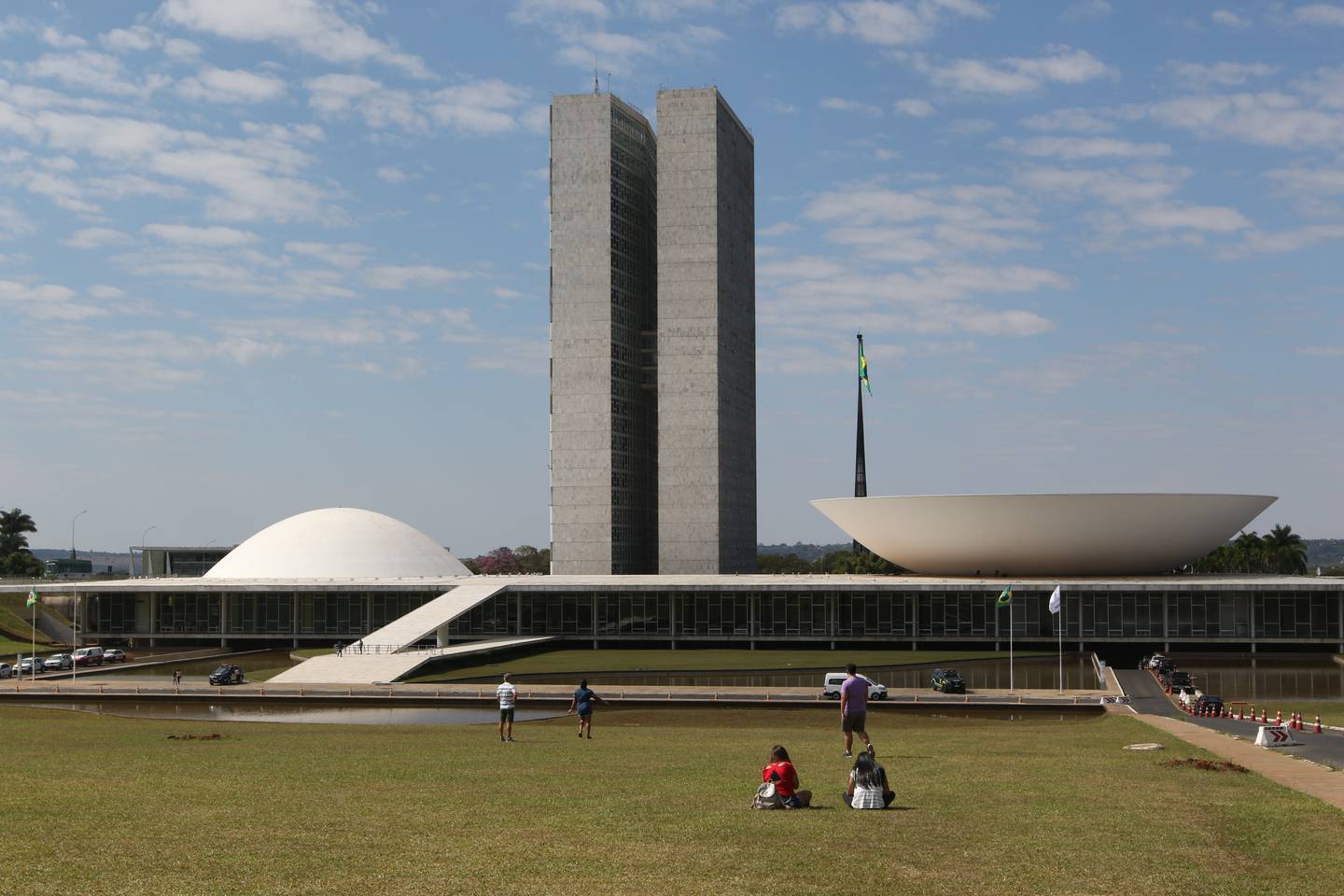 National Congress, project by Oscar Niemeyer, Brasília, DF. Brazildfd