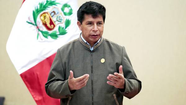 Pedro Castillo, presidente de Perú, es demandado constitucionalmente por Fiscalíadfd