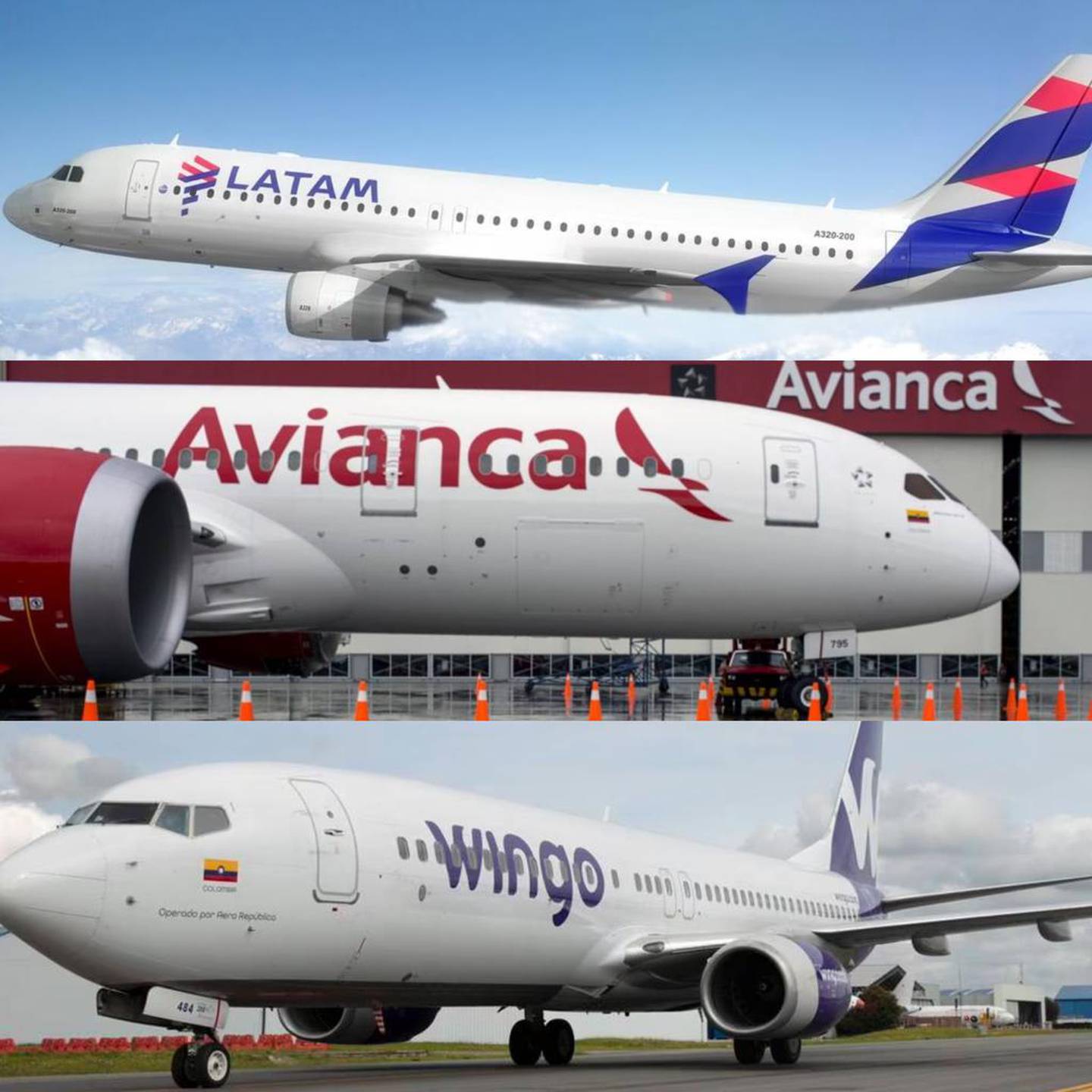 Las nuevas rutas y aviones que las aerolíneas ofrecen por el cese de Viva Air