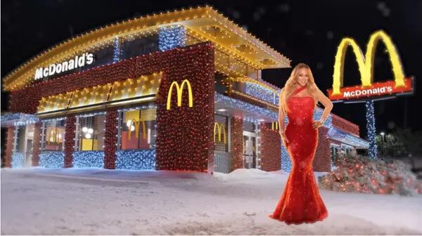 Screenshot del video 'Mariah Carey Wants You to Try The Mariah Menu' de McDonald’s.