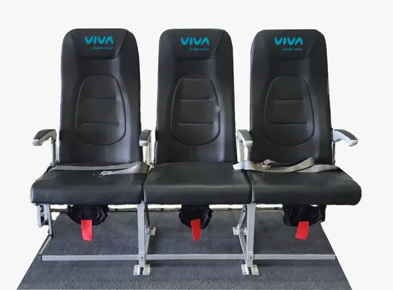 Viva Air, sillas de sus avionesdfd