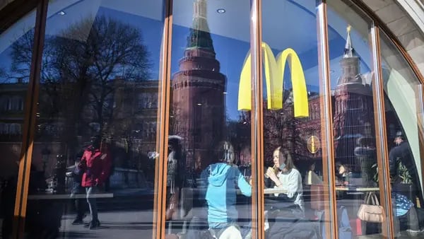 La salida de McDonald’s de Rusia pone fin a una era esperanzadoradfd