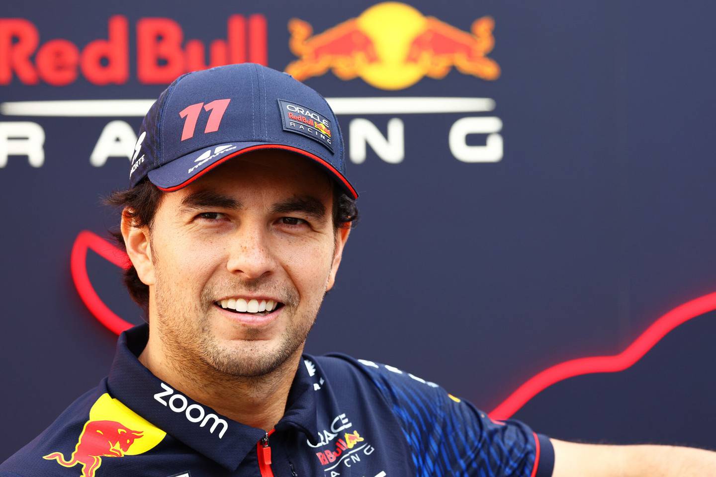Sergio Pérez de Red Bull Racing. Fotógrafo: Mark Thompson/Getty Images Europadfd