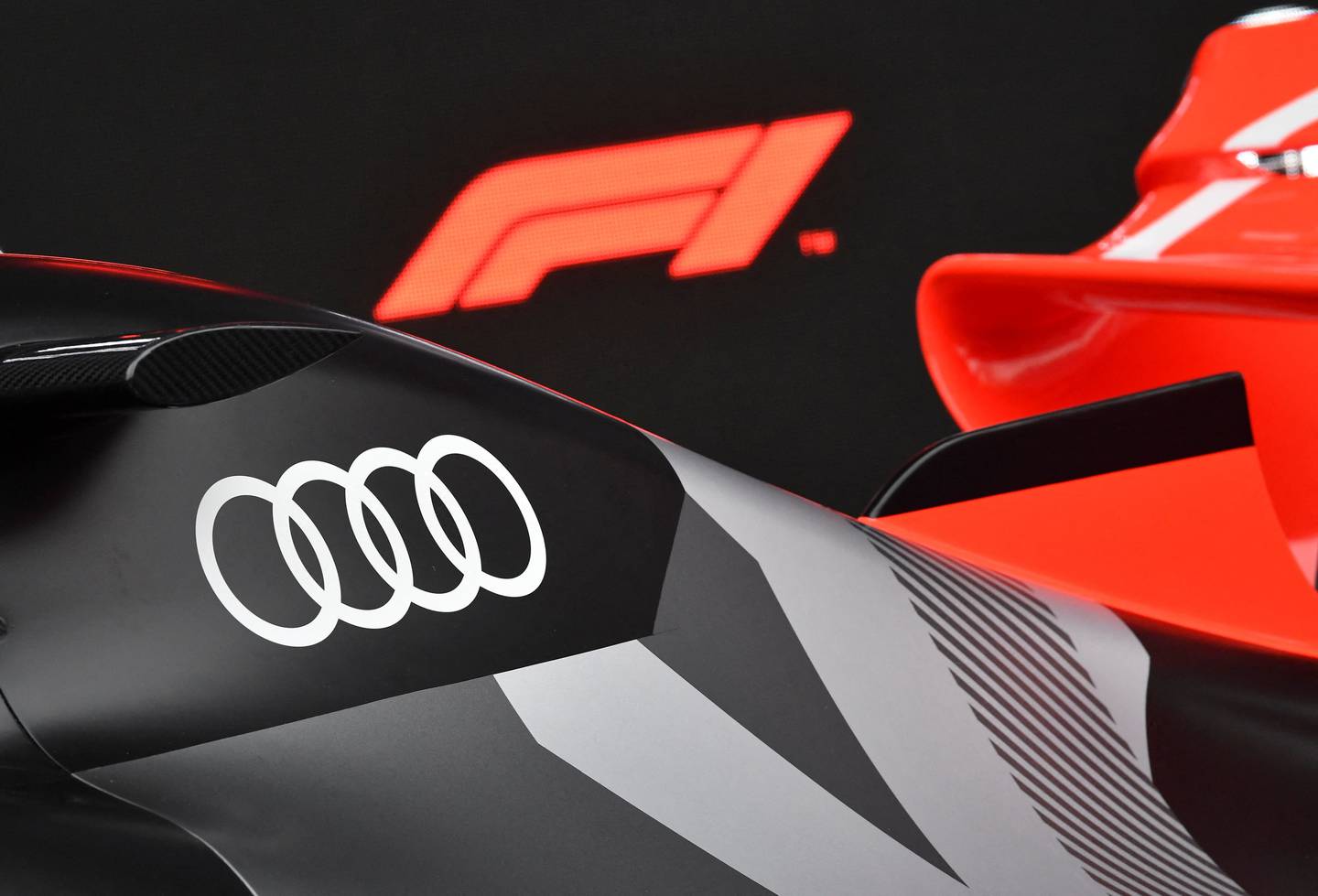 El nuevo coche de F1 de Audi.