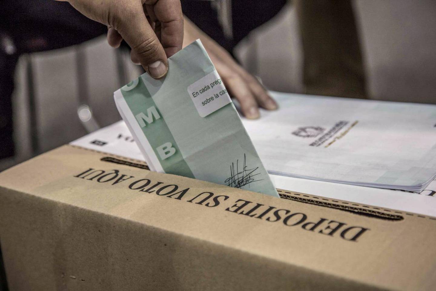 La primera cita para votar será en marzo cuando los colombianos elegirán el Congreso de los próximos cuatro años.