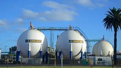 La refinería de La Teja, de la empresa uruguaya ANCAP.