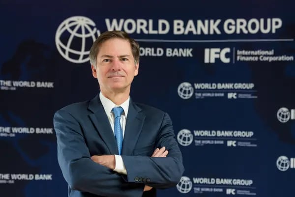 Carlos Felipe Jaramilo, vicepresidente del Banco Mundial para América Latina y el Caribe