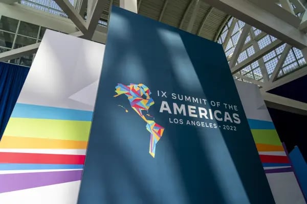 Logo de la Cumbre de las Américas de 2022