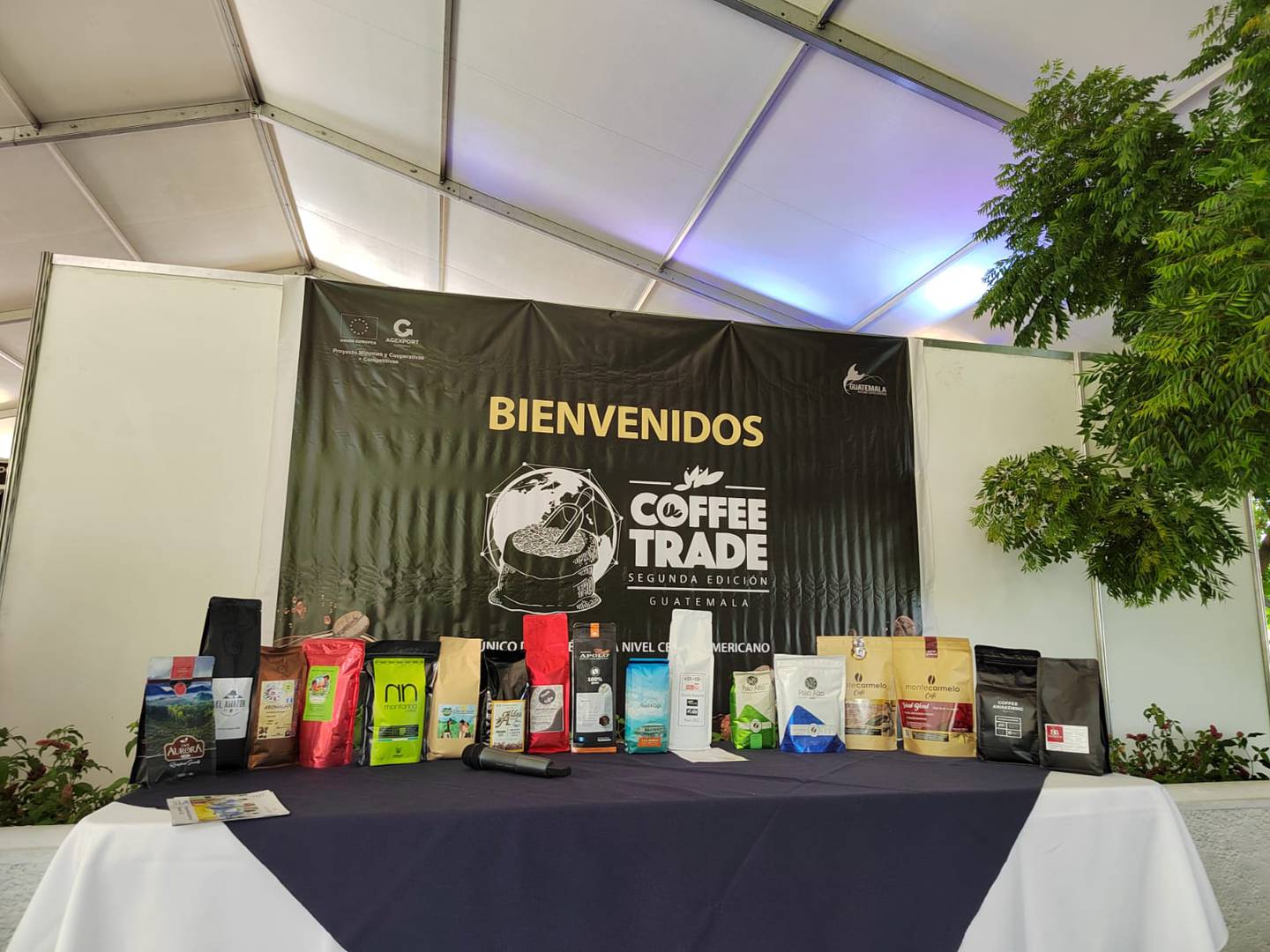 guatemaltecos se presentaron en la segunda edición de Coffee Trade durante el evento Agritrade organizado por Agexport.dfd