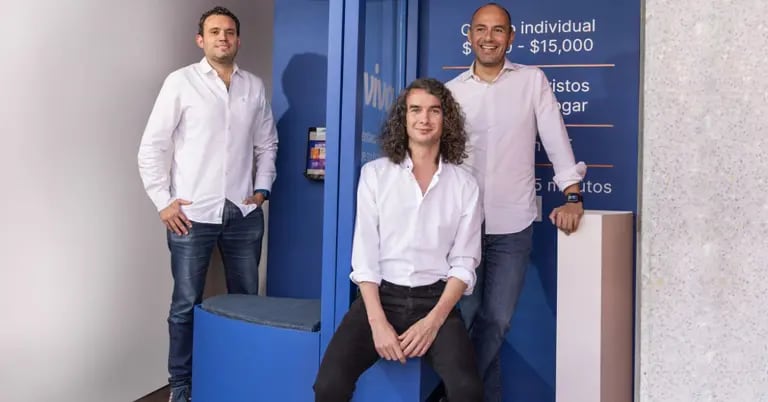 Aviva fundadores David Hernández, cofundador y coCEO, Amran Frey, cofundador, Filiberto Castro, cofundador y coCEOdfd