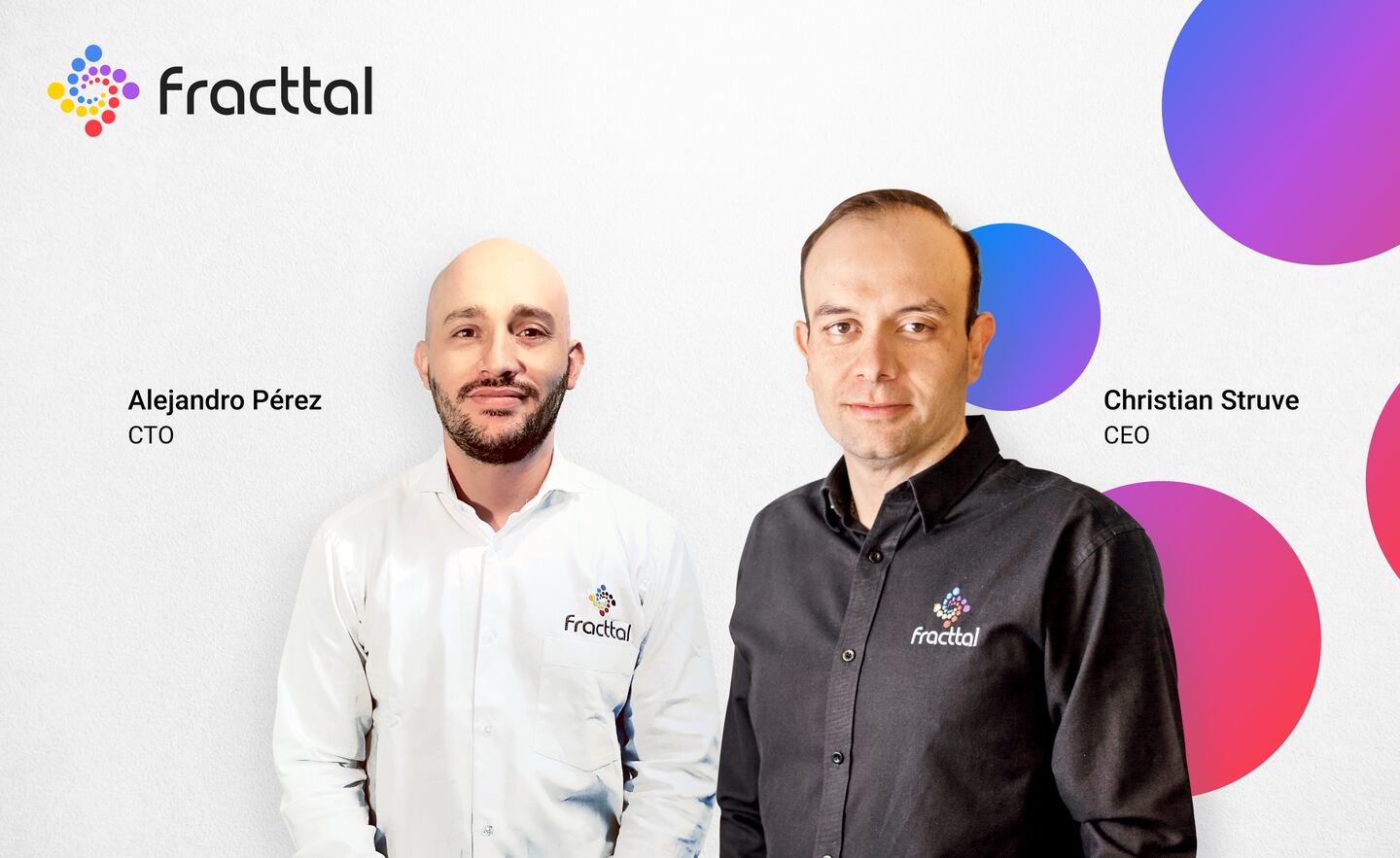 Alejandro Pérez, de Colombia, y Christian Struve, de Venezuela, fundaron la startup Fracttal en Chile en 2014. Foto: Fracttaldfd