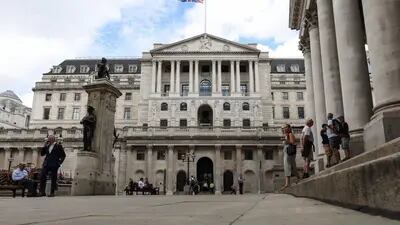 Se espera que el Banco de Inglaterra no cambie su política. Foto: Hollie Adams/Bloomberg.