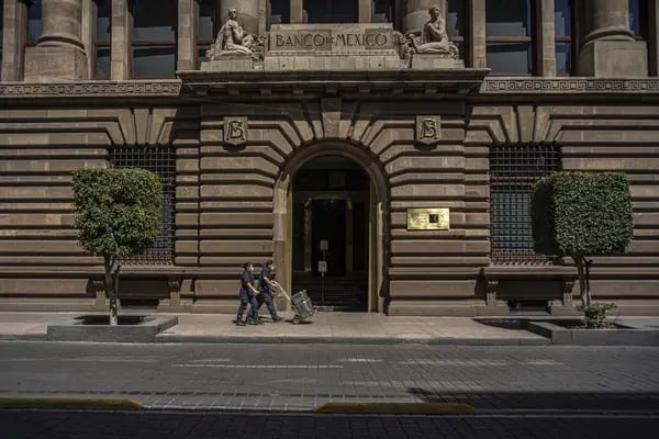 La Junta de Gobierno advierte que la tasa de interés mantendrá altos niveles por un largo lapso de tiempo. Photographer: Alejandro Cegarra/Bloomberg