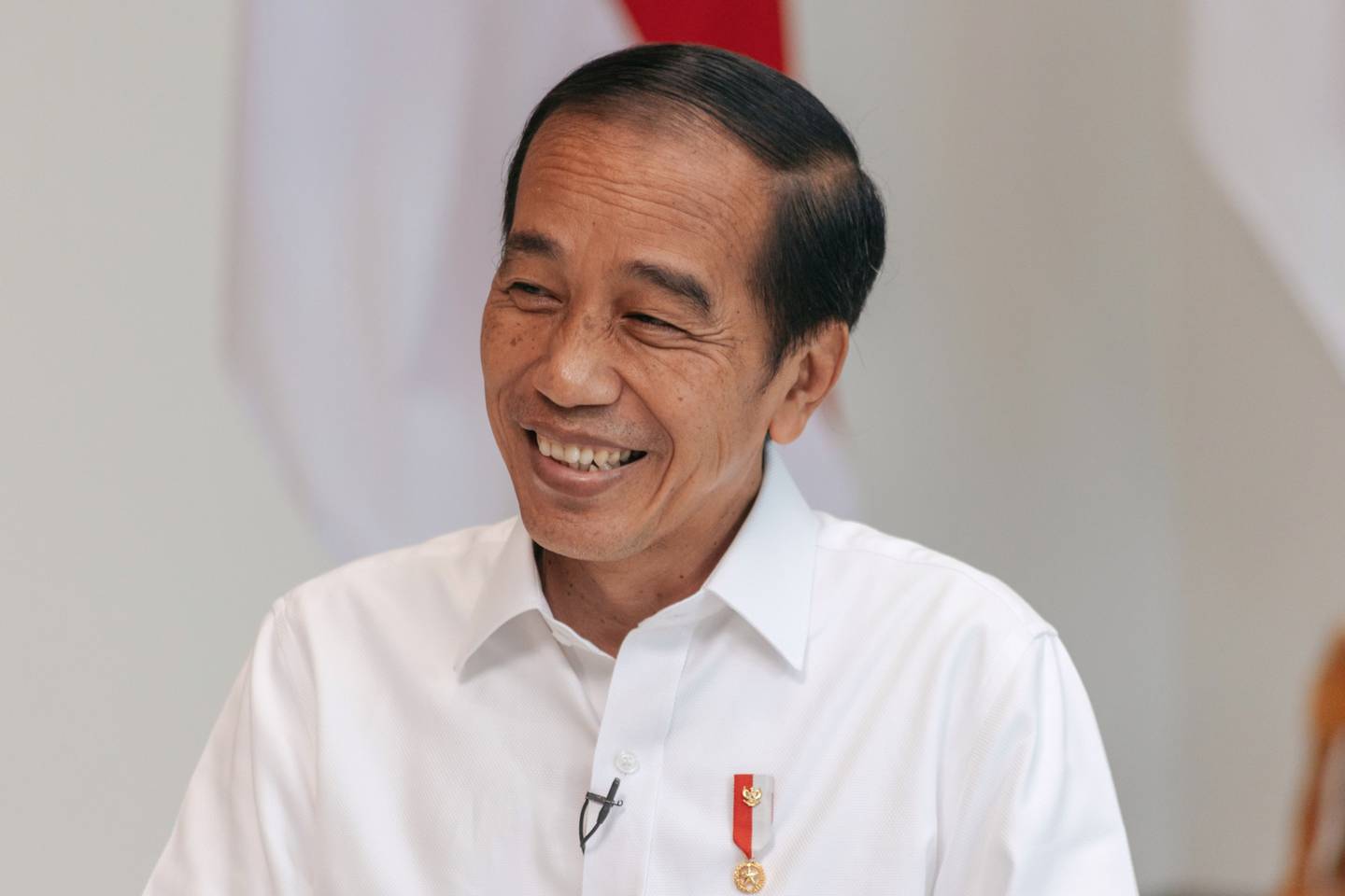 Joko Widodo, presidente de Indonesia en entrevista  el jueves 18 de agosto de 2022.